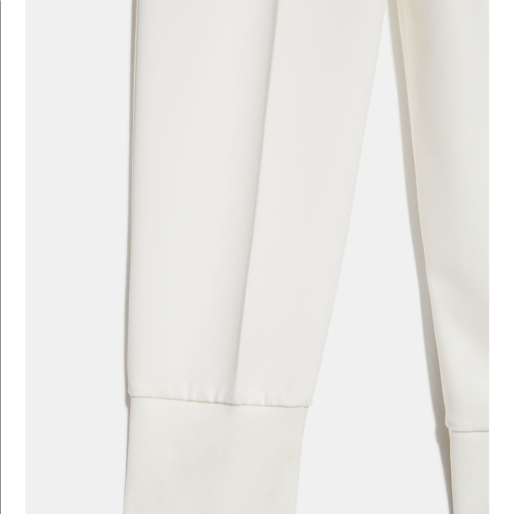 Cuffed Hemmed “Jogger” Slacks